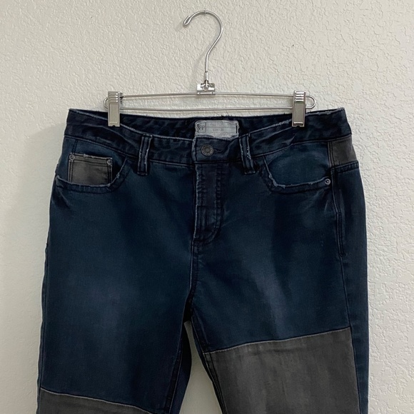 Free People Patched Skinny Jeans - Picture 2 of 11